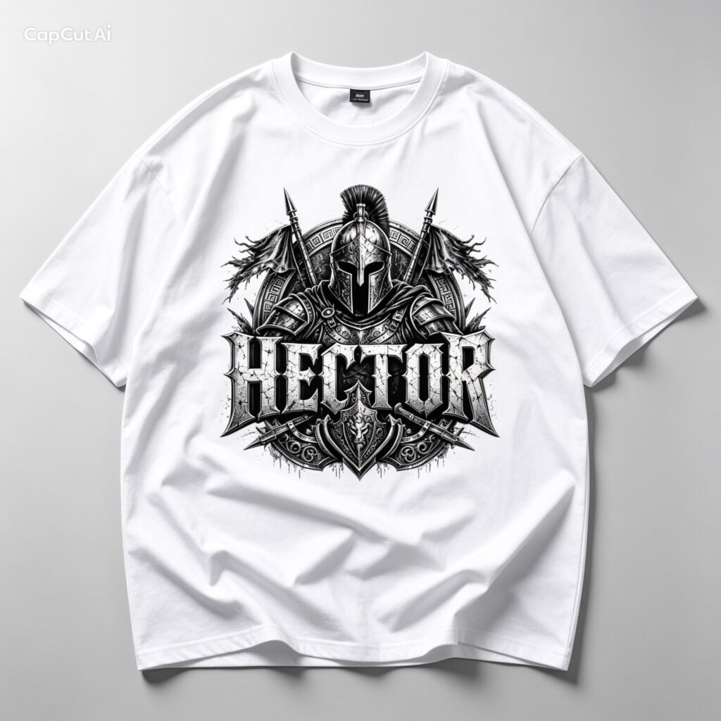 Бяла памучна тениса HECTOR — 1